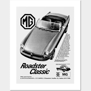 MG MGB - advert Posters and Art